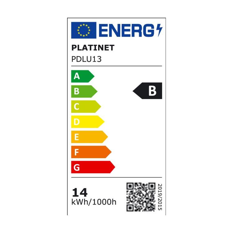 Usnjena namizna LED-svetilka Platinet PDLU13, rjava_3