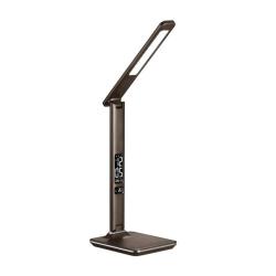 Usnjena namizna LED-svetilka Platinet PDLU13, rjava_1