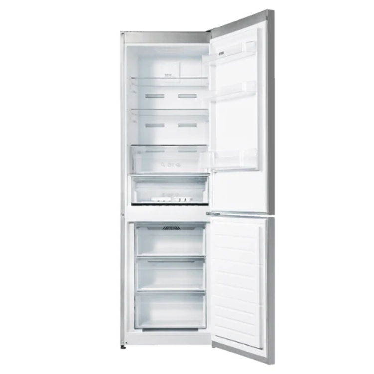 Hladilnik z zamrzovalnikom VOX NF 3730 IX E, inox