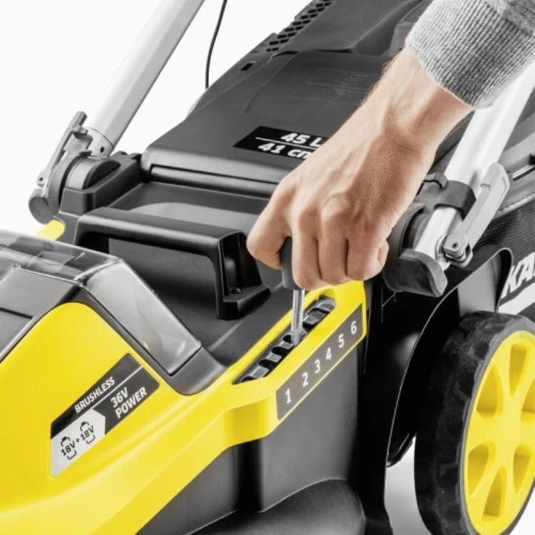 Baterijska kosilnica Karcher LMO 5-18 Dual Battery Set, 1.445-431.0