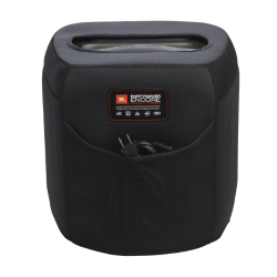 Zadnja stran zaščitne torbe JBL PartyCover Encore 2 z mrežastim žepom za shranjevanje kabla.