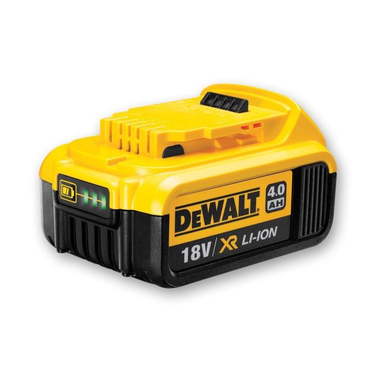 Baterija DeWalt, 18V, 4,0 Ah, Li-Ion