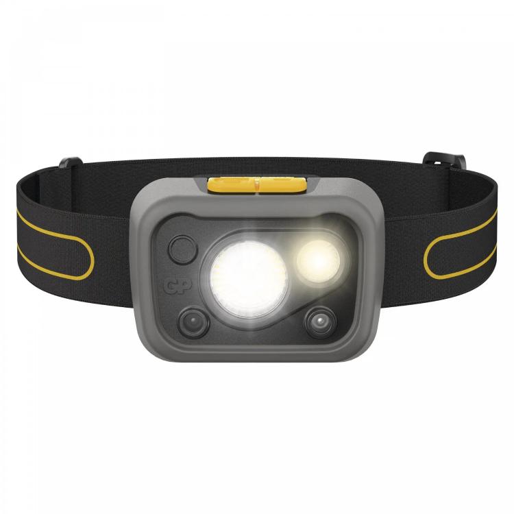 Naglavna LED svetilka GP Discovery CHW54, 375 lm