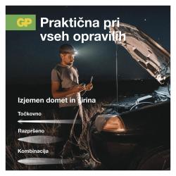 Naglavna LED svetilka GP Discovery CHW54, 375 lm