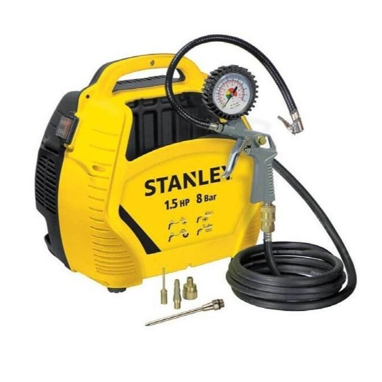Kompresor prenosni Stanley, 230V, 1,1KW, 8 BAR