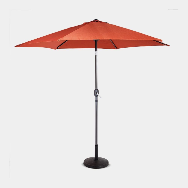 Senčnik VonHaus UV30+, 2,7 m, oranžen, samostoječi