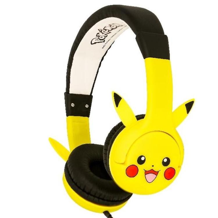 Otroške žične slušalke Pikachu združujejo varen zvok, udobno nošenje in priljubljen Pokémon dizajn za zabavno poslušanje glasbe, filmov in iger.
