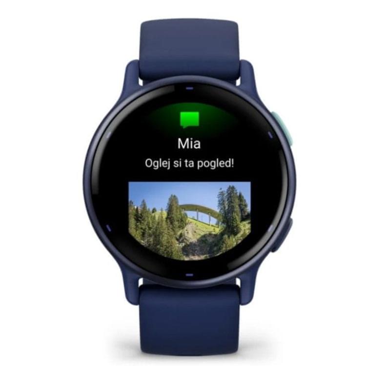 Pametna ura Garmin Vivoactive 5, 42 mm, modra