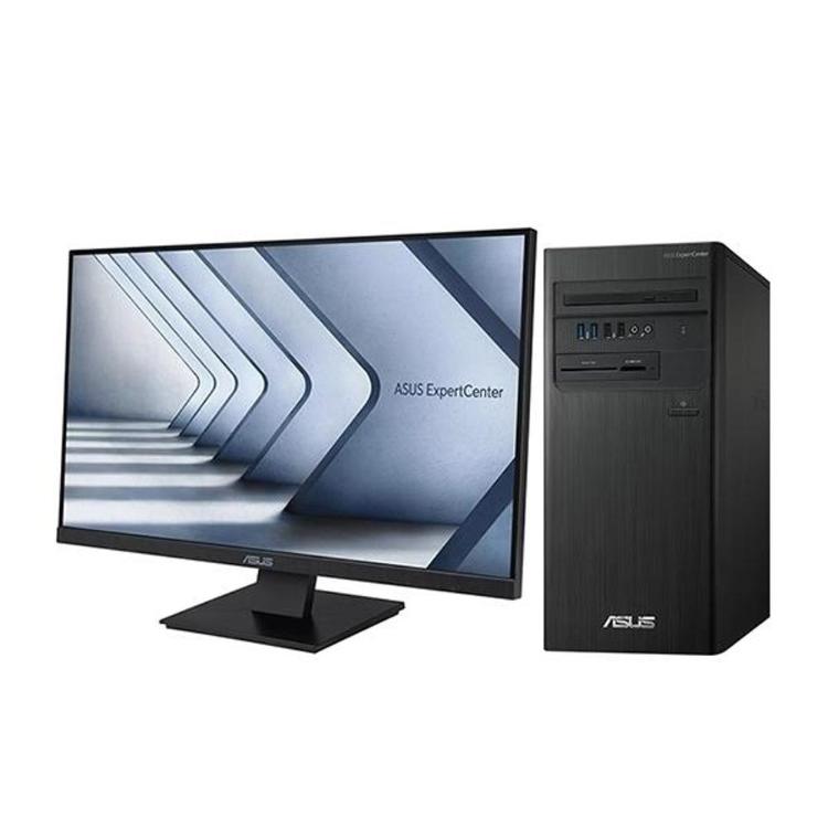 Namizni računalnik ASUS ExpertCenter D7 Tower D700TC-5115000520 i5 / 16GB /512GB SSD / Windows 10 Pro (črn) + Zaslon ASUS ExpertCenter C1275Q 27" FHD IPS 75Hz / 5ms (črn) 27,0" / 1920x1080 / i5 / 16GB / 512GB SSD / Intel UHD Graphic