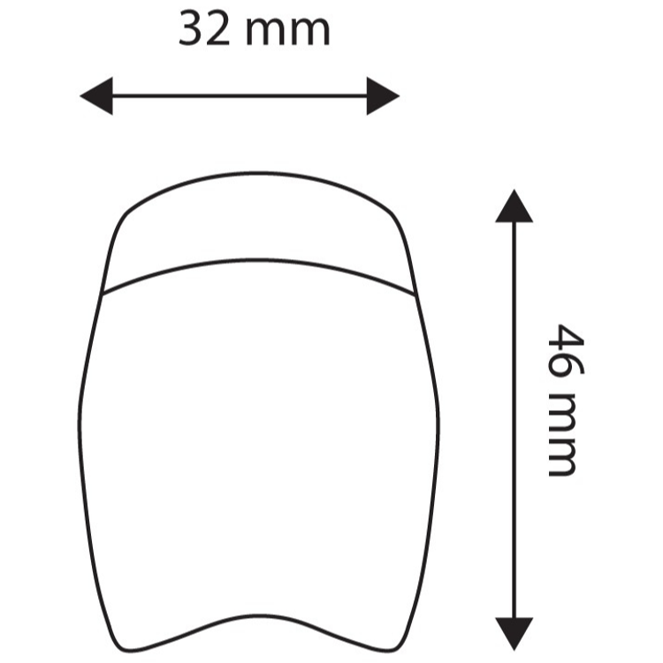 Svetilki za kolo Entac, 1W, 10m, 2xCR2032