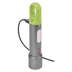 Ročna polnilna LED svetilka, 600 lm, 1 200 mAh, kovinska