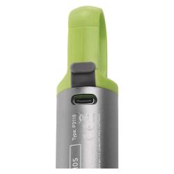 Ročna polnilna LED svetilka, 600 lm, 1 200 mAh, kovinska