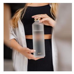 Steklenička EQUA Mismatch 750 ml, matirana, bela_1