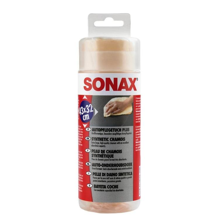 Krpa za brisanje absorber Sonax, mala, rumena_1