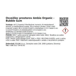 Osvežilec zraka Ambio Organic, Bubble gum_1