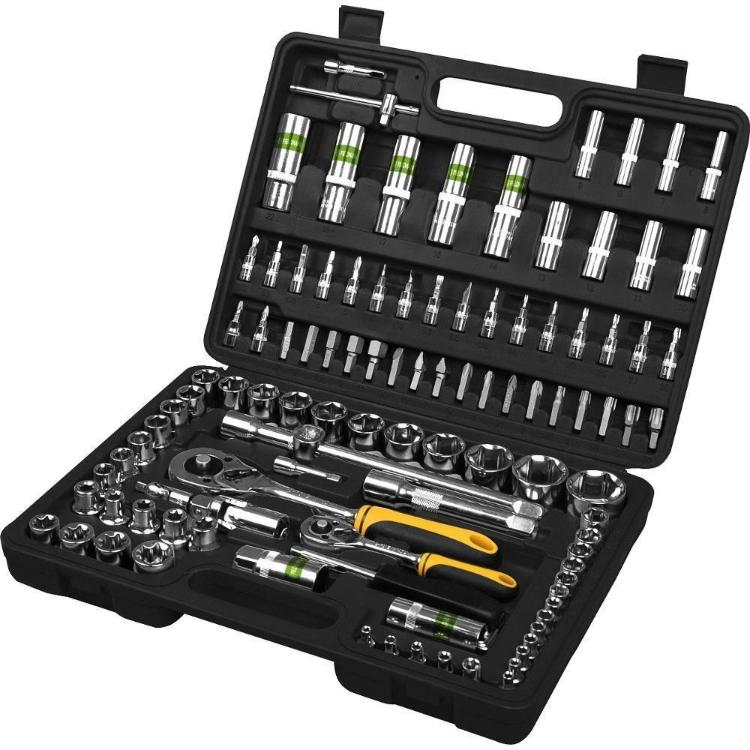 Set nasadnih ključev Fieldmann FDG5001-108R, 108 kosov