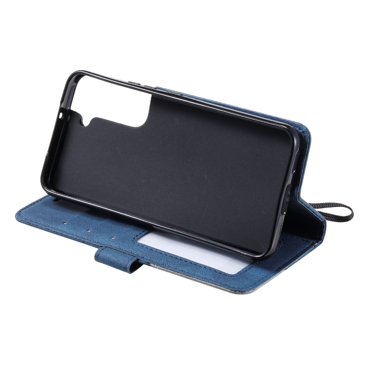 Samsung Galaxy S22+, preklopna torbica (WLGO-Lines), modra_3