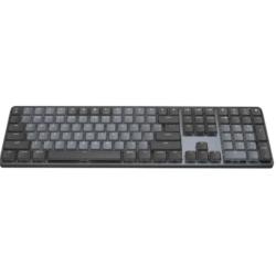 Brezžična mehanska tipkovnica Logitech MX Illuminated Performance, Bluetooth, grafitna