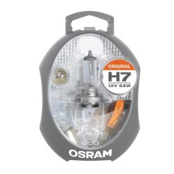 Komplet rezervnih žarnic Osram 12V - H7
