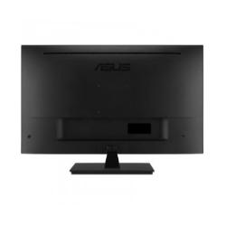 ASUS VP32UQ, zadnja stran monitorja, minimalistično ohišje, VESA pritrditev, stabilno namizno stojalo.