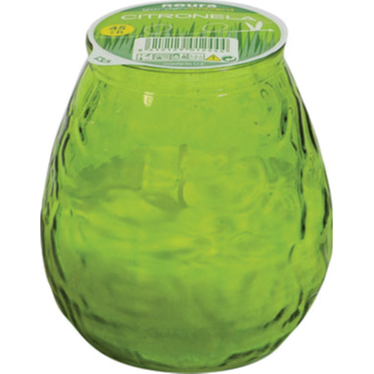 Sveča v steklu Citronela 340442.042, zelena