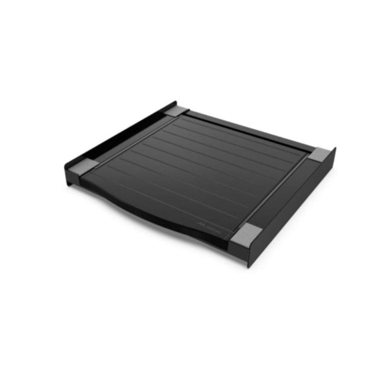 Vezni člen s izvlečno polico za pralni in sušilni stroj