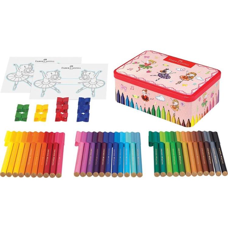 Flomastri Faber-Castell Balerina, set