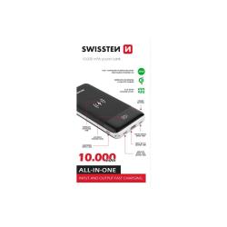 Prenosna baterija Swissten All - in - one, 10000 mAh