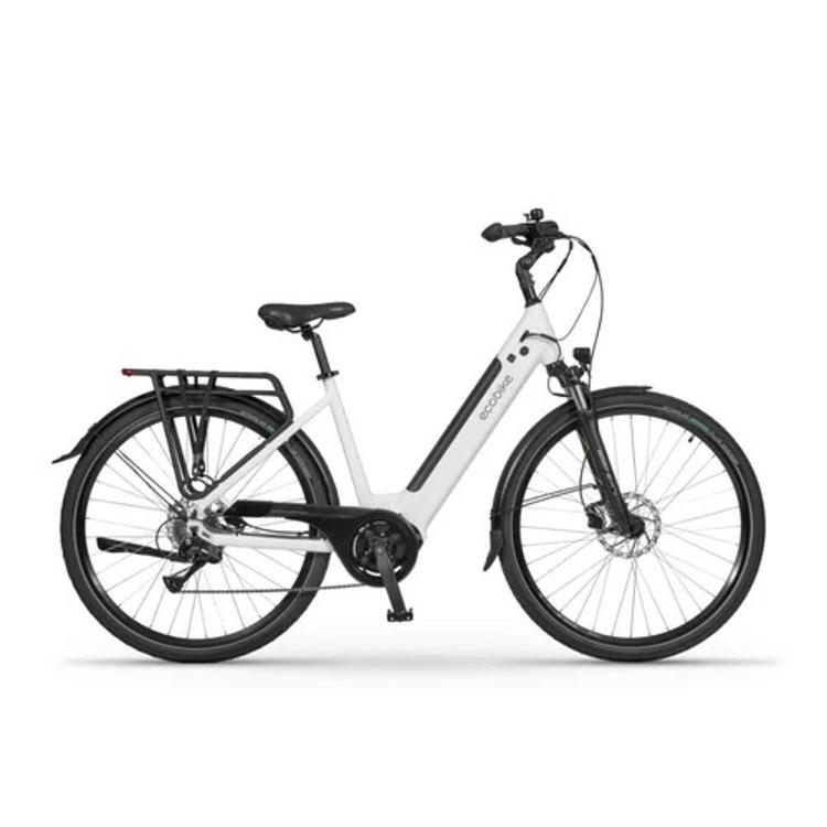 Električno kolo Ecobike LX100, 17", 14.5Ah/522Wh, bel