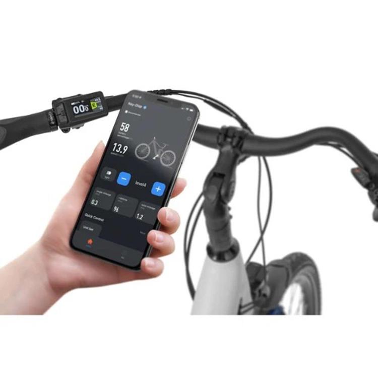 Električno kolo Ecobike LX100, 17", 14.5Ah/522Wh, bel