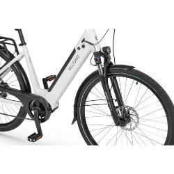 Električno kolo Ecobike LX100, 17", 14.5Ah/522Wh, bel