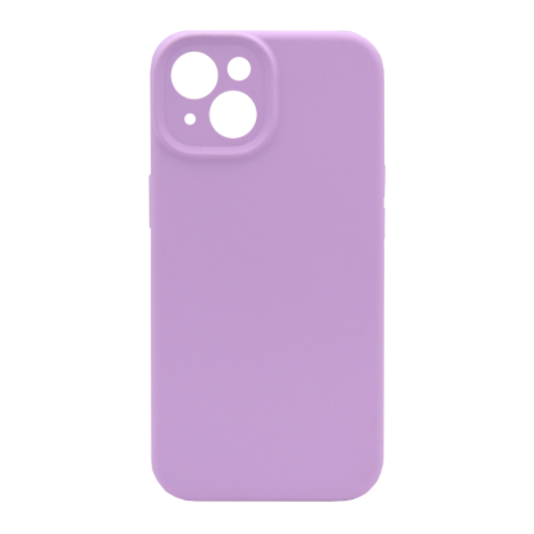 Silikonski ovitek (liquid silicone) za Apple iPhone 15, Soft, lila
