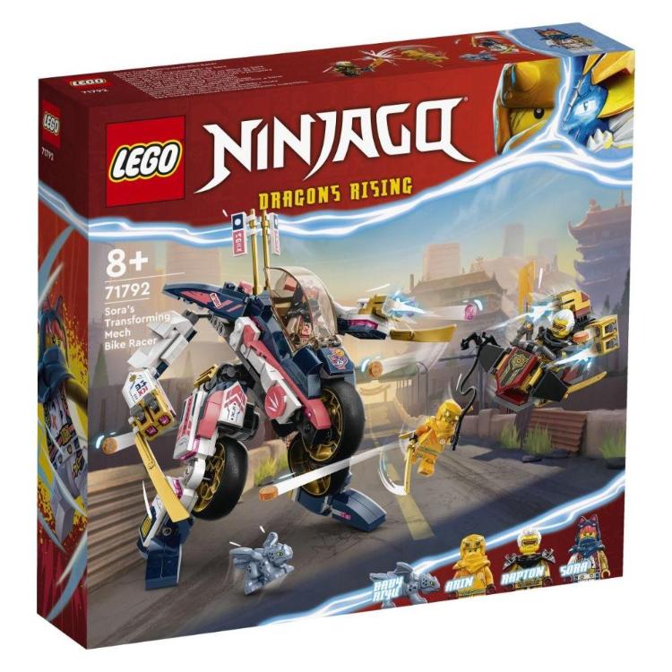 Lego Ninjago Sorin transformersko-robotski dirkalni motor - 71792