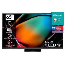 Televizor Hisense 65U8KQ, 4K Ultra HD, miniLED, Smart TV, diagonala