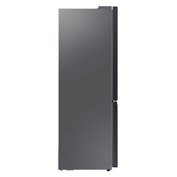 Hladilnik z zamrzovalnikom Samsung Bespoke RB34C7B5E22/EF, 185 cm, E, 334 l, črna-steklo