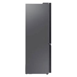 Hladilnik z zamrzovalnikom Samsung Bespoke RB34C7B5E22/EF, 185 cm, E, 334 l, črna-steklo