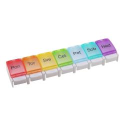 Tedenska posodica za tablete Mediblink Piano 1x/dan M010