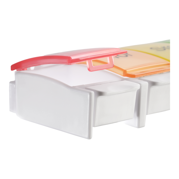Tedenska posodica za tablete Mediblink Piano 1x/dan M010