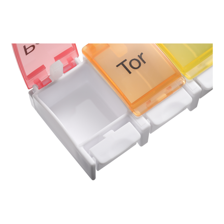 Tedenska posodica za tablete Mediblink Piano 1x/dan M010