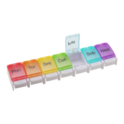 Tedenska posodica za tablete Mediblink Piano 1x/dan M010