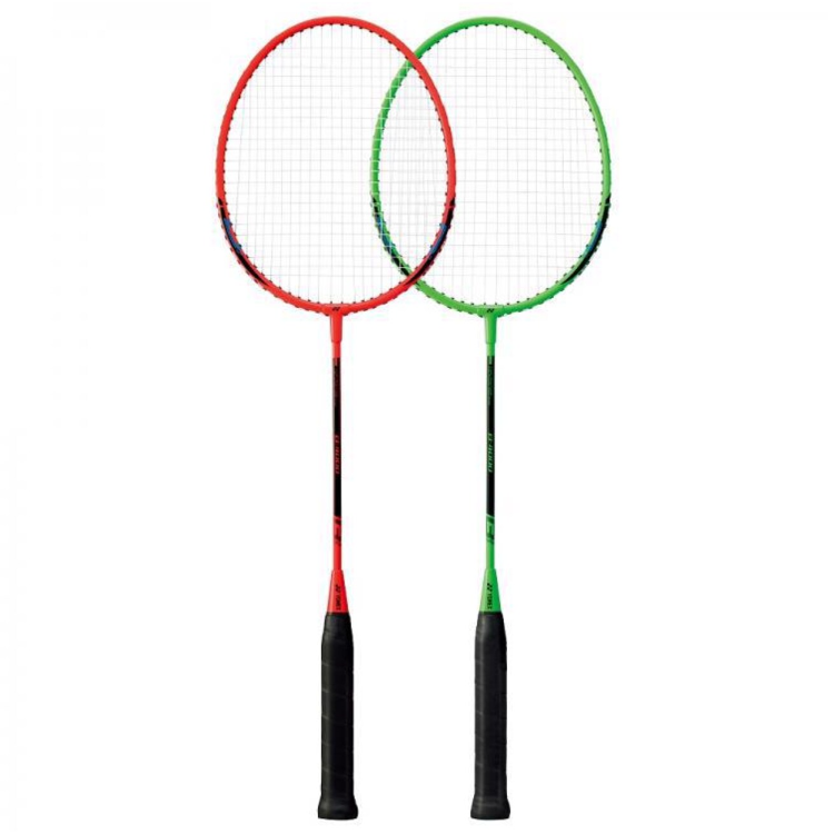 Yonex komplet: badminton loparja + žogice