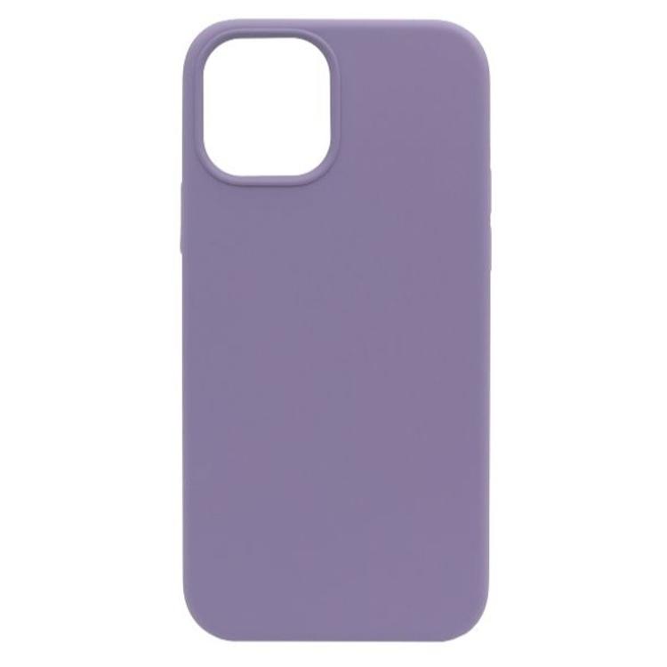 Silikonski ovitek (liquid silicone) za Apple iPhone 12 Mini, mehak, vijolična