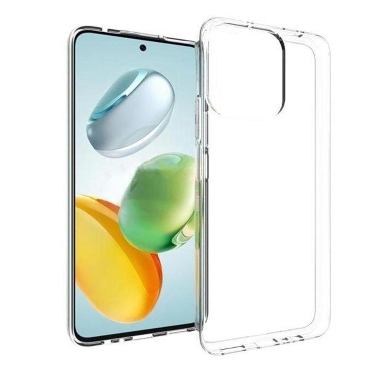 Gumiran ovitek (TPU) za Honor 200 Smart, prozoren svetleč