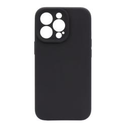 Silikonski ovitek (liquid silicone) za Apple iPhone 13 Pro, N-Soft, črna