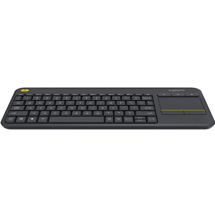 Brezžična tipkovnica Logitech K400 Plus, touch, črna_1