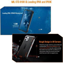 Pametni robustni telefon Blackview BV8900, 8 GB + 256 GB, z vgrajeno termalno kamero