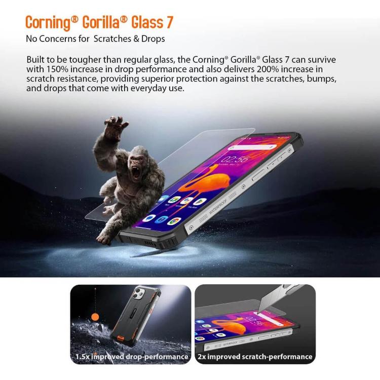 Pametni robustni telefon Blackview BV8900, 8 GB + 256 GB, z vgrajeno termalno kamero