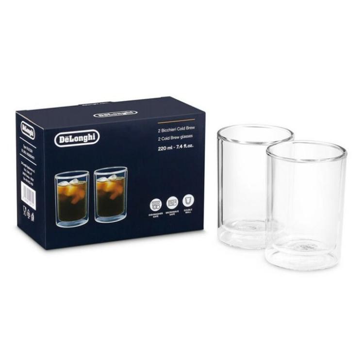 Komplet skodelic De'Longhi Cold Brew DLSC324, 220 ml