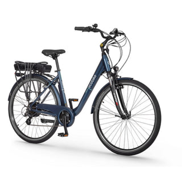 Električno kolo Eco Bike Traffic Blue M, 14,5 Ah, 522 Wh, modra, 14,5 Ah, 522 Wh, modra
