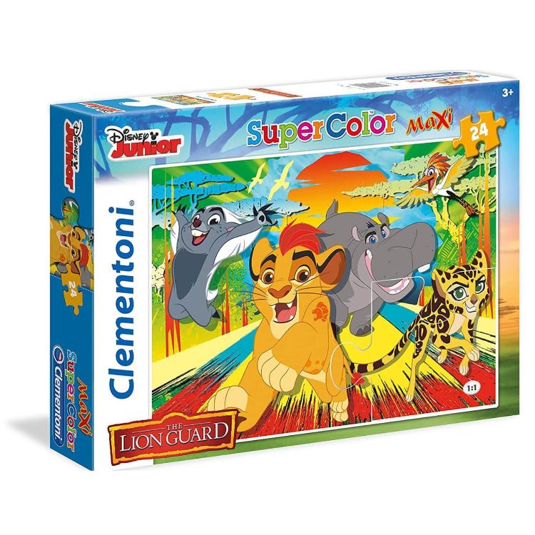 Sestavljanka Clementoni Maxi- The Lion Guard: Epic Roar 24056, 24 kosov